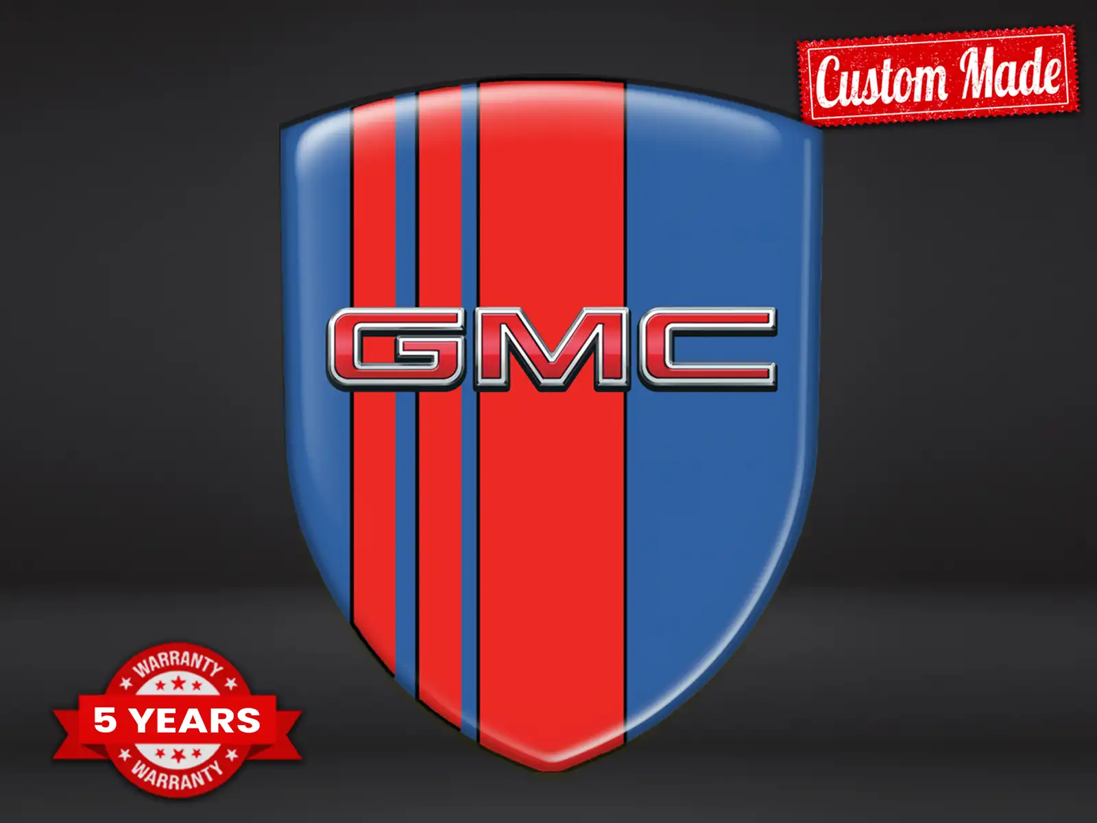 GMC Autoaufkleber Professionell Stabil Modern